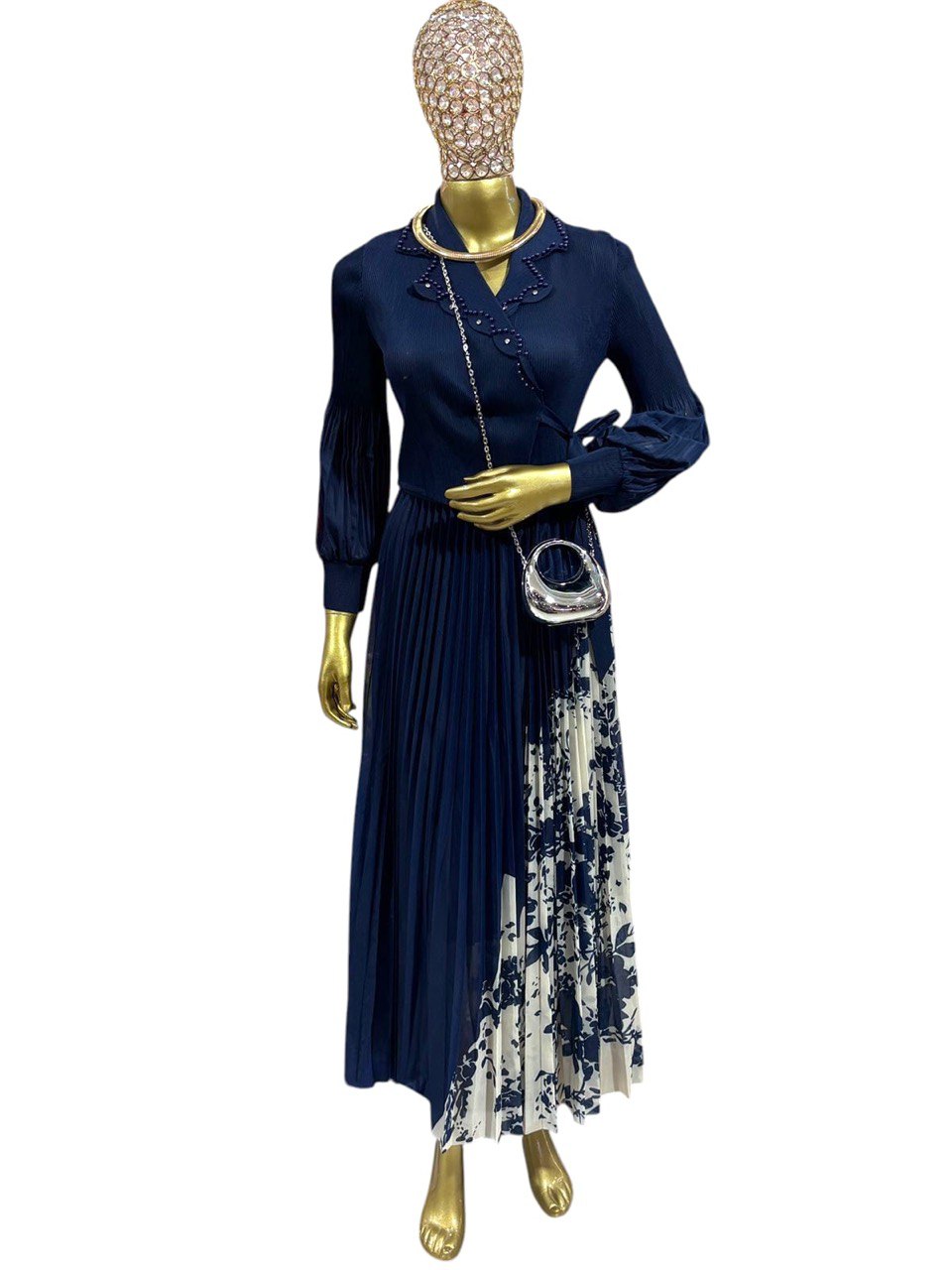 Korean Blue Parisa dress