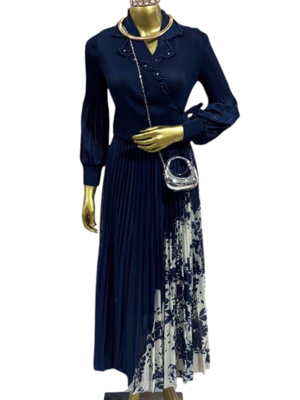 Korean Blue Parisa dress