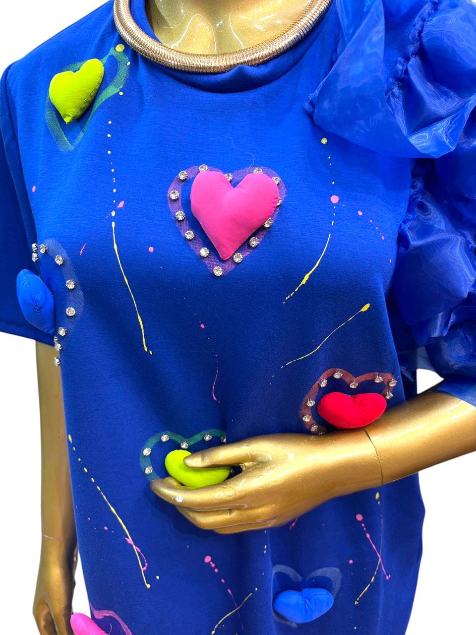 Korean Blue love dress
