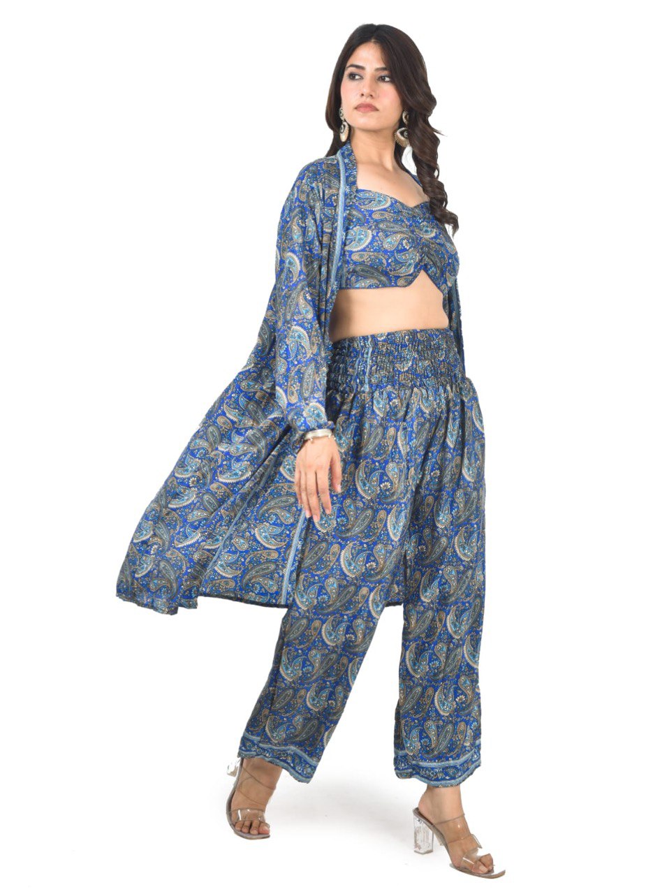 Dimpi blue co-ord set