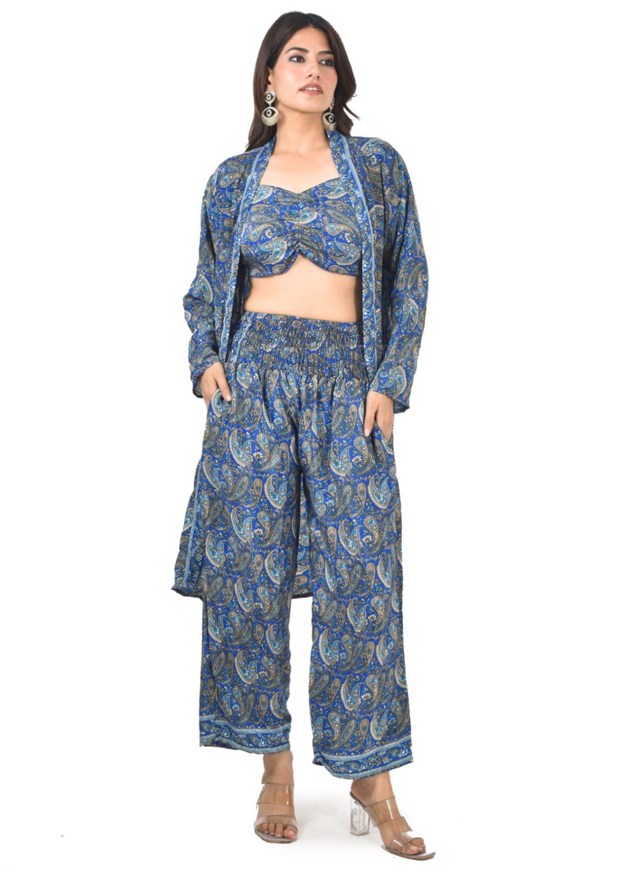 Dimpi blue co-ord set