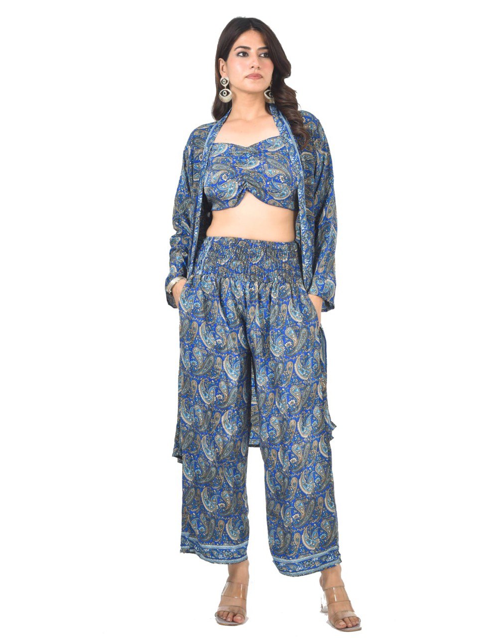 Dimpi blue co-ord set