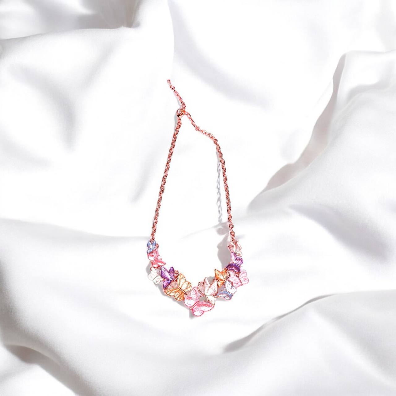 Big Butterfly chain necklace
