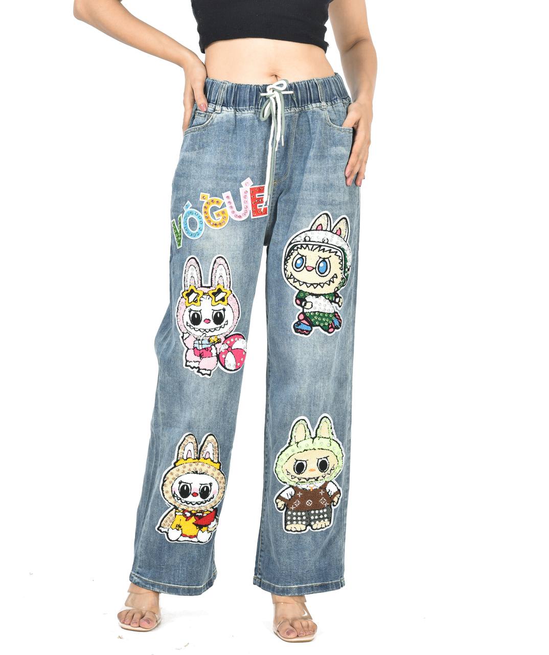 Labubu-1 jeans Jeggings