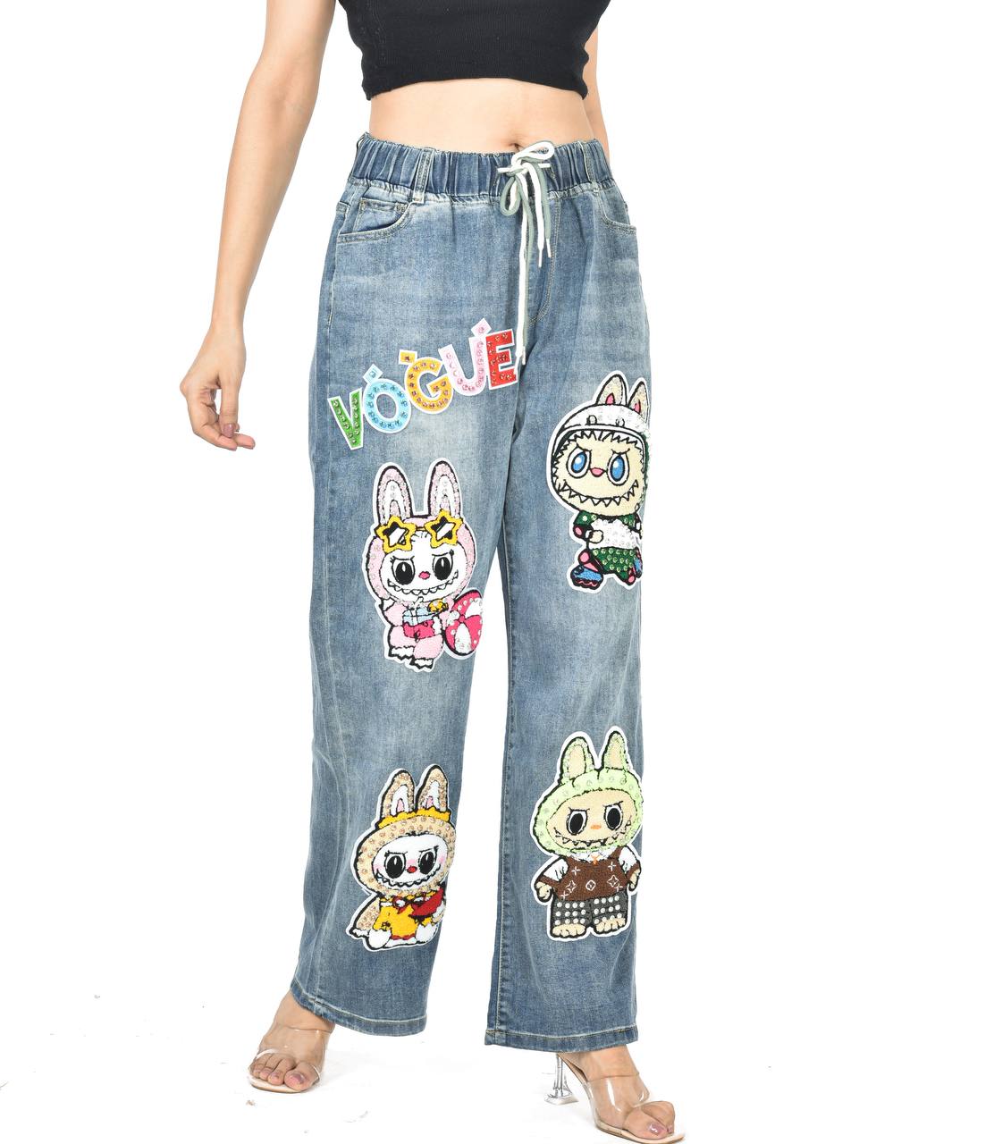 Labubu-1 jeans Jeggings