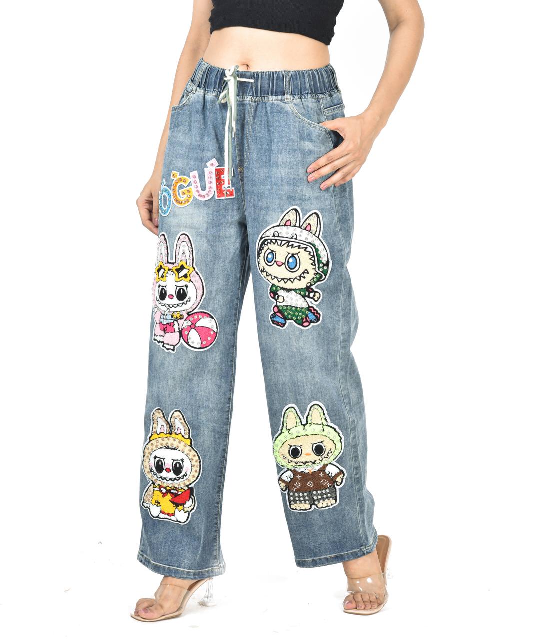 Labubu-1 jeans Jeggings