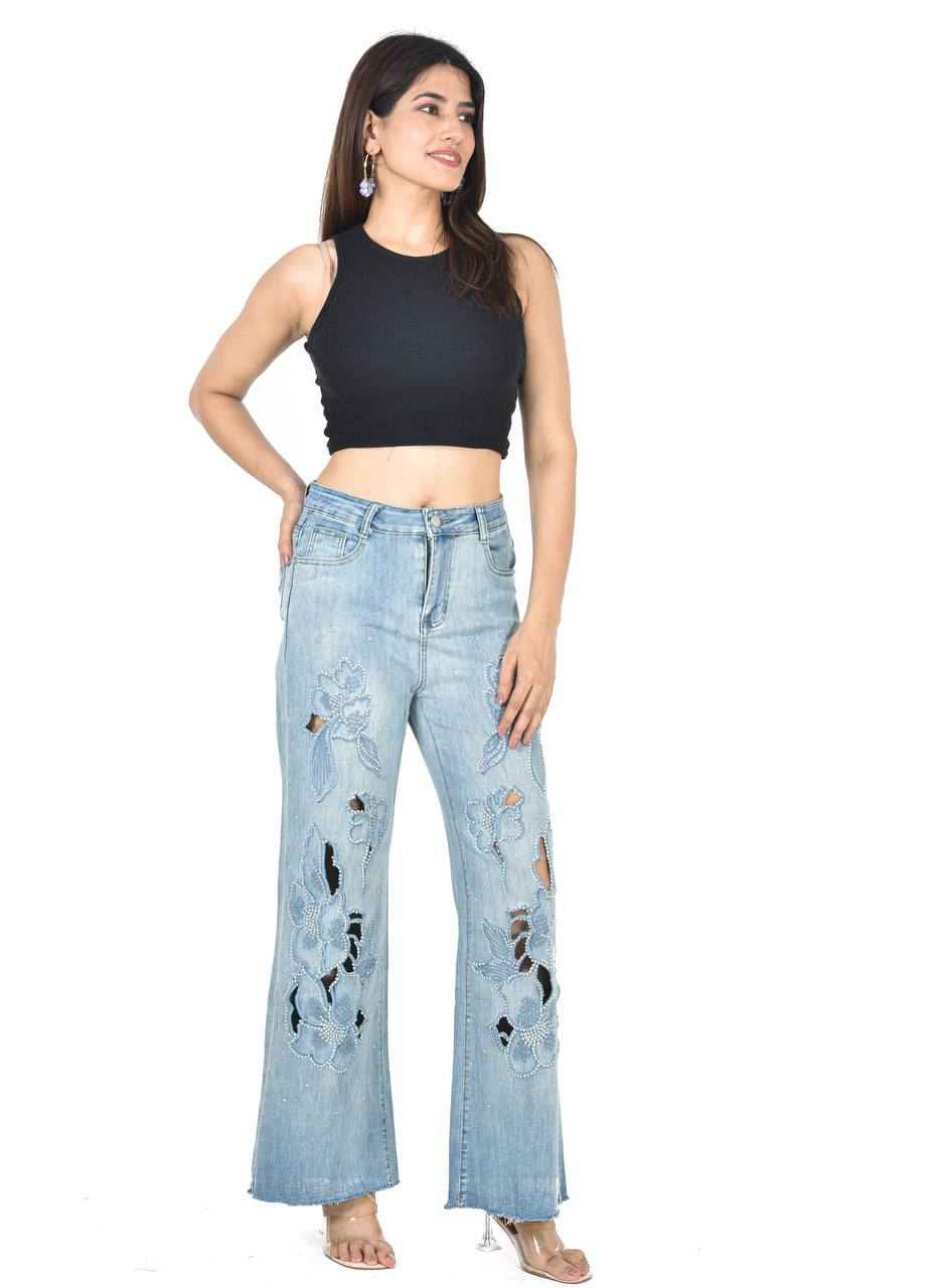 Cut flora jeans