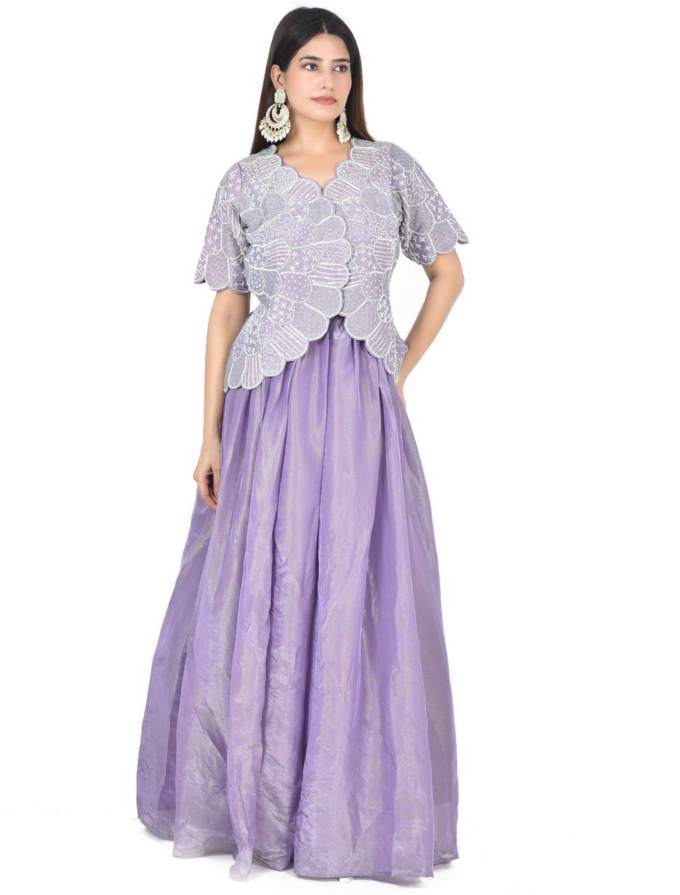 Sajida lavender suit