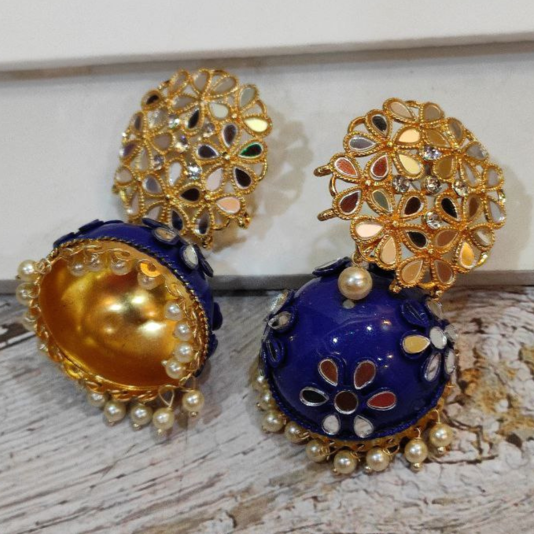 JAGMAG BLUE EARRING