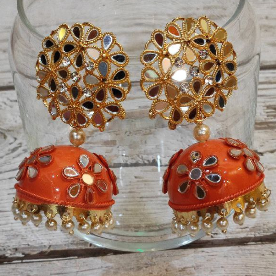 JAGMAG ORANGE EARRING