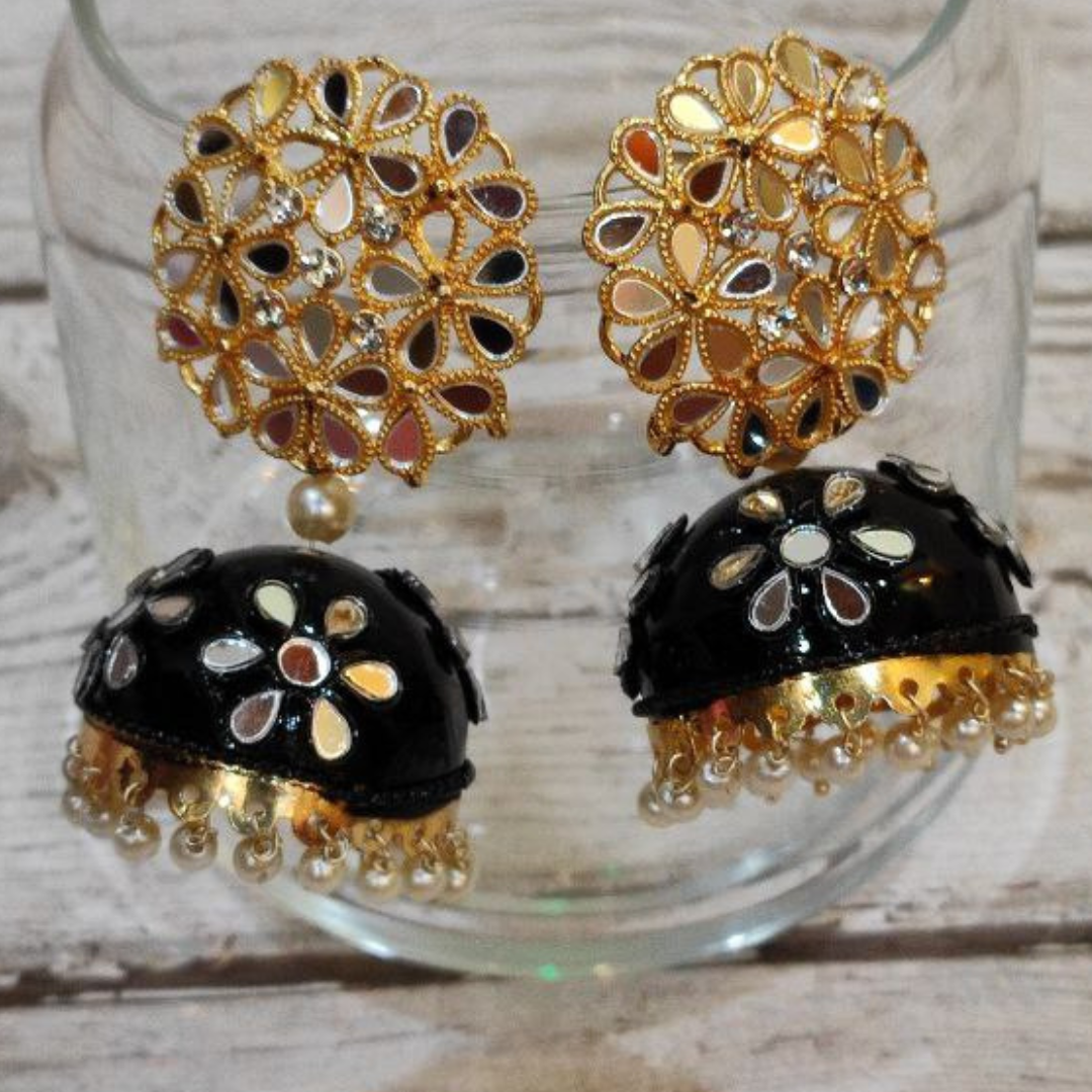 JAGMUG BLACK EARRING