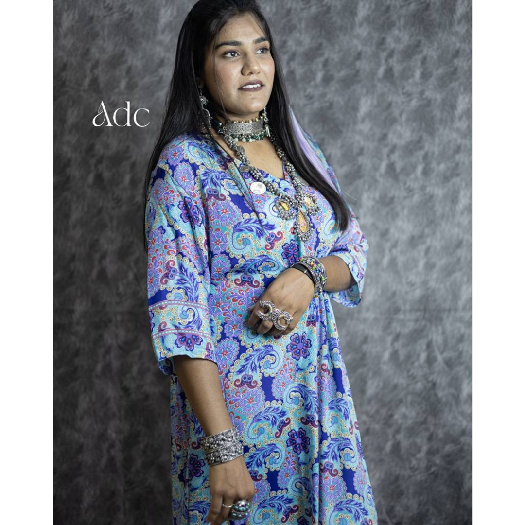 NAZAM LAVENDER MAXI DRESS