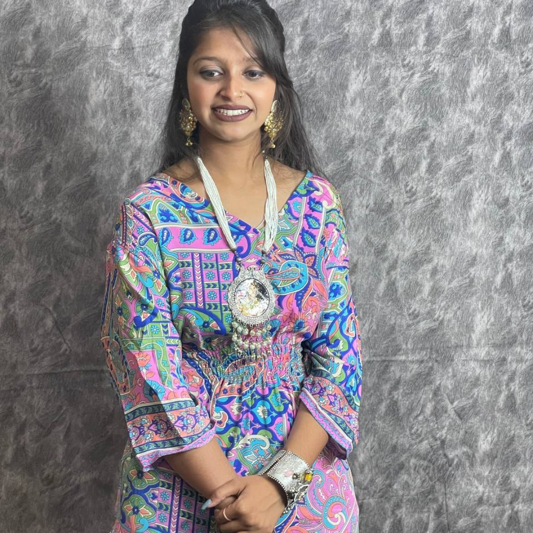 NAZAM PINK-LAVANDER MAXI DRESS