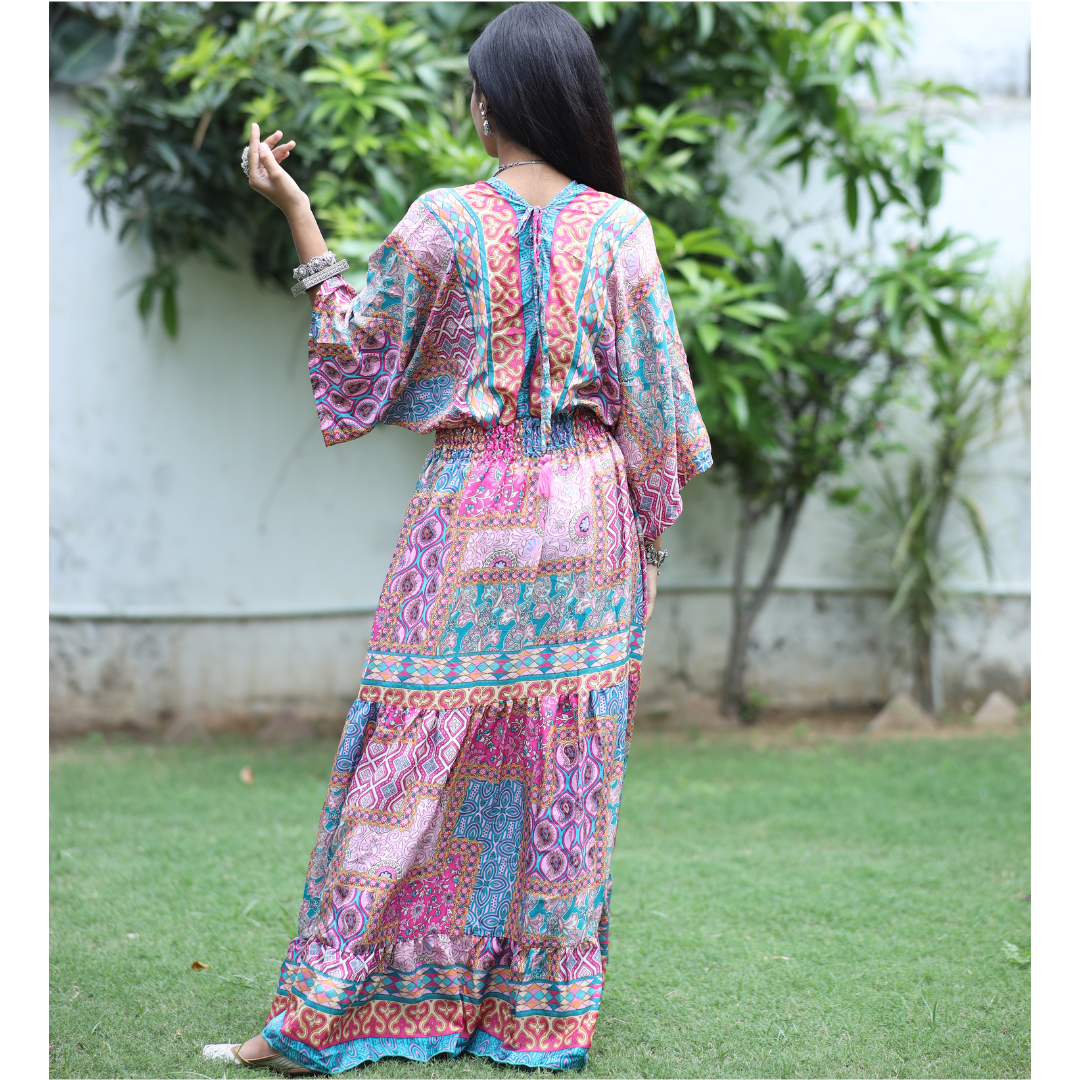 SOPHIA(II) PINK LONG DRESS