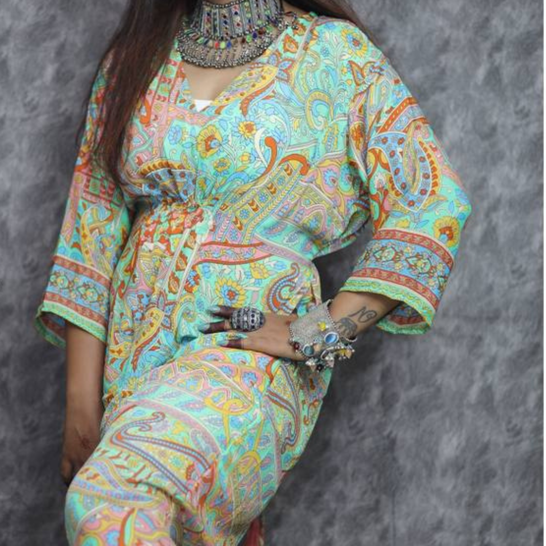 NAZAM PISTA MAXI DRESS