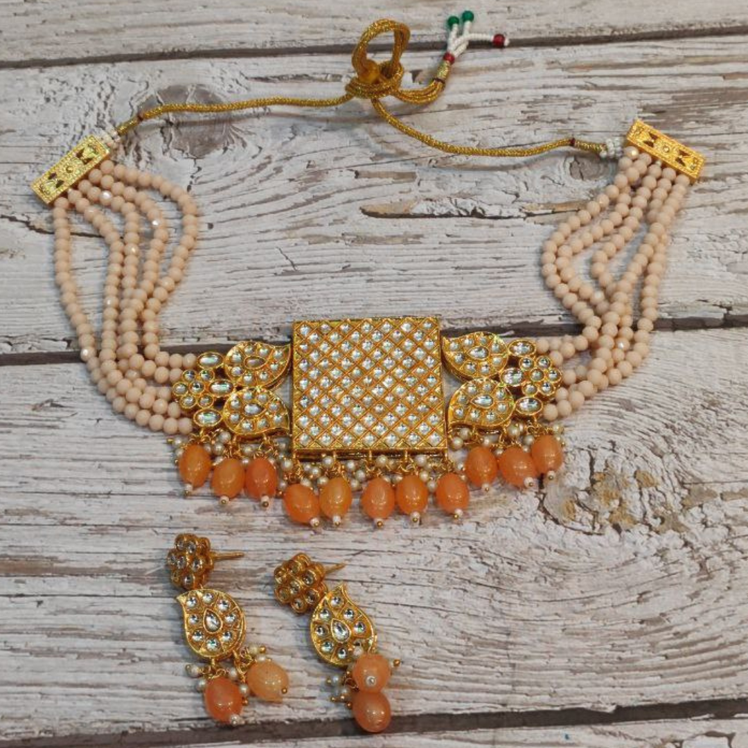 SANGINI PEACH NECKLACE