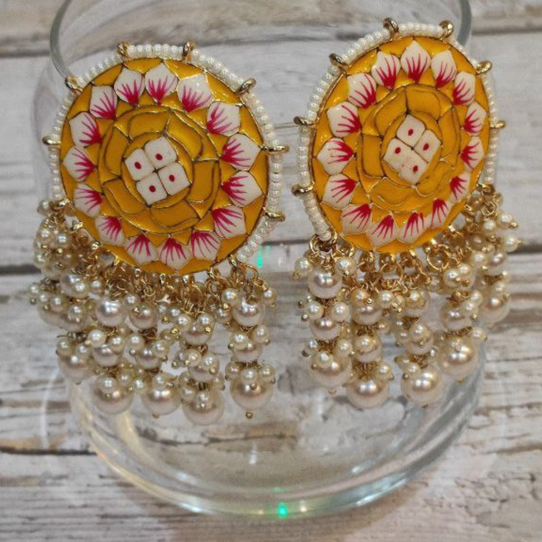 SAWAN YELLOW EARRING