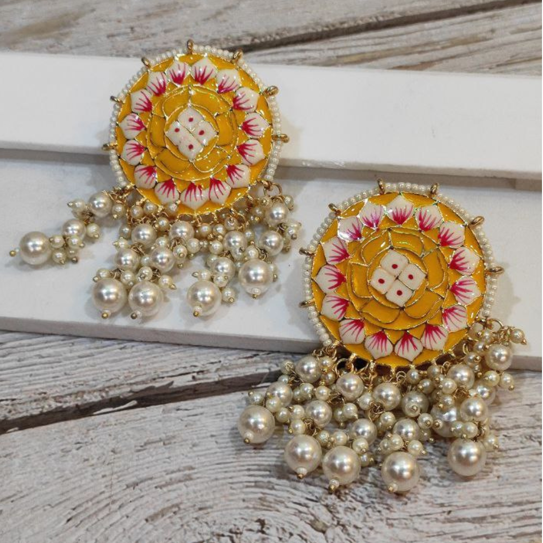 SAWAN YELLOW EARRING