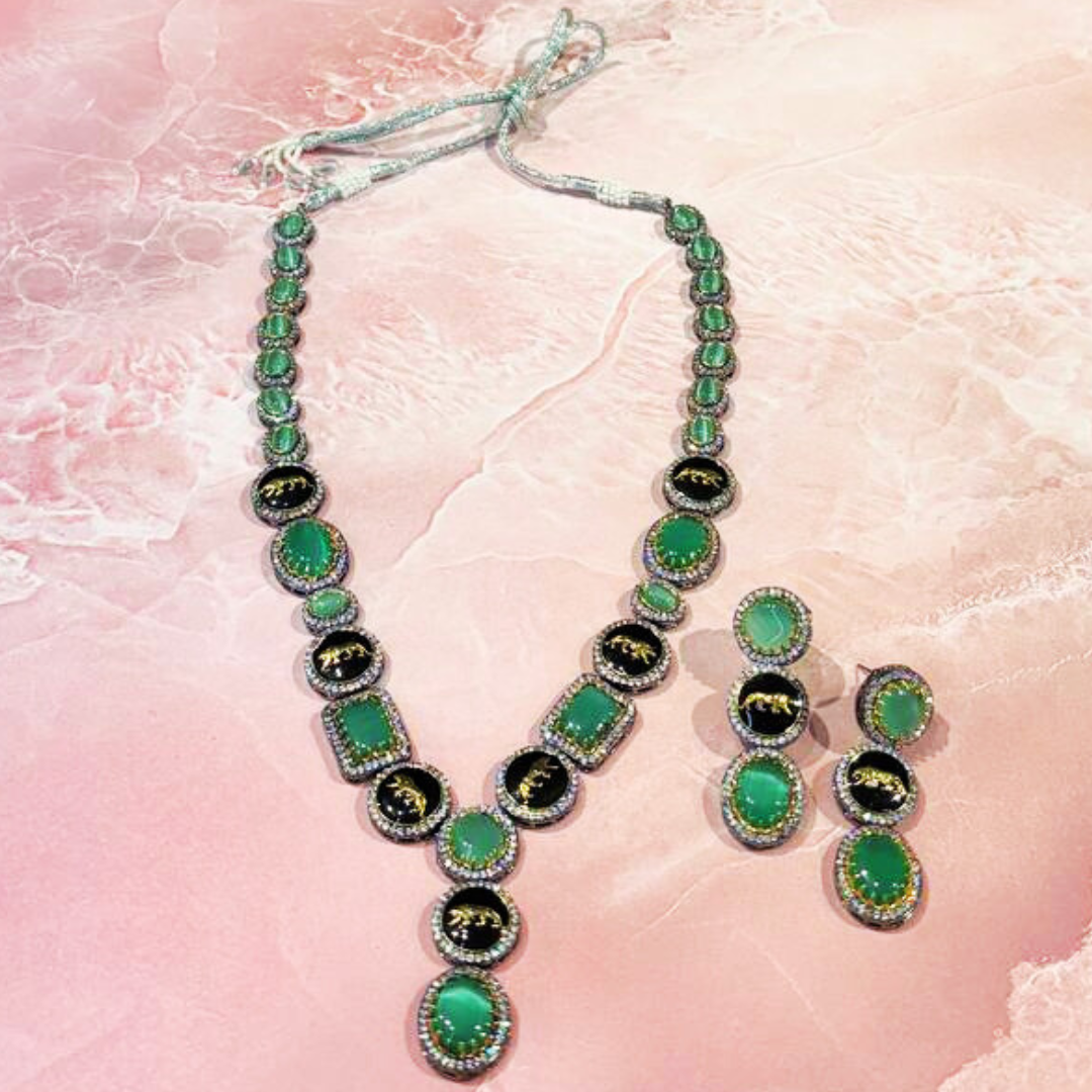 RAMBHA TURQUOISE NECKLACE