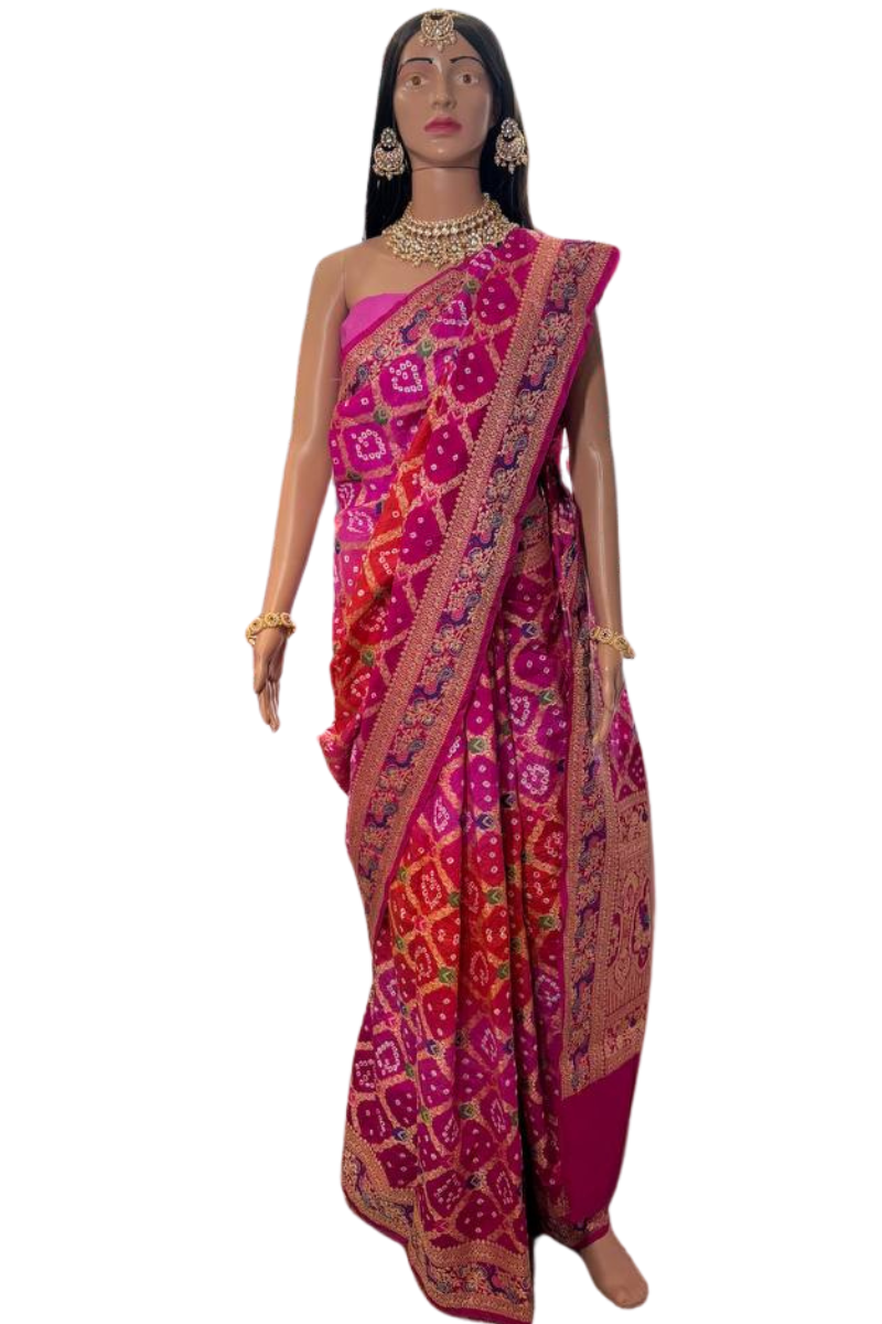 MAHARANI GHAAT-CHOLA SARI