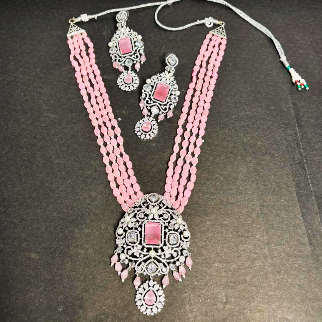 GANGEASH PINK (R) NECKLACE