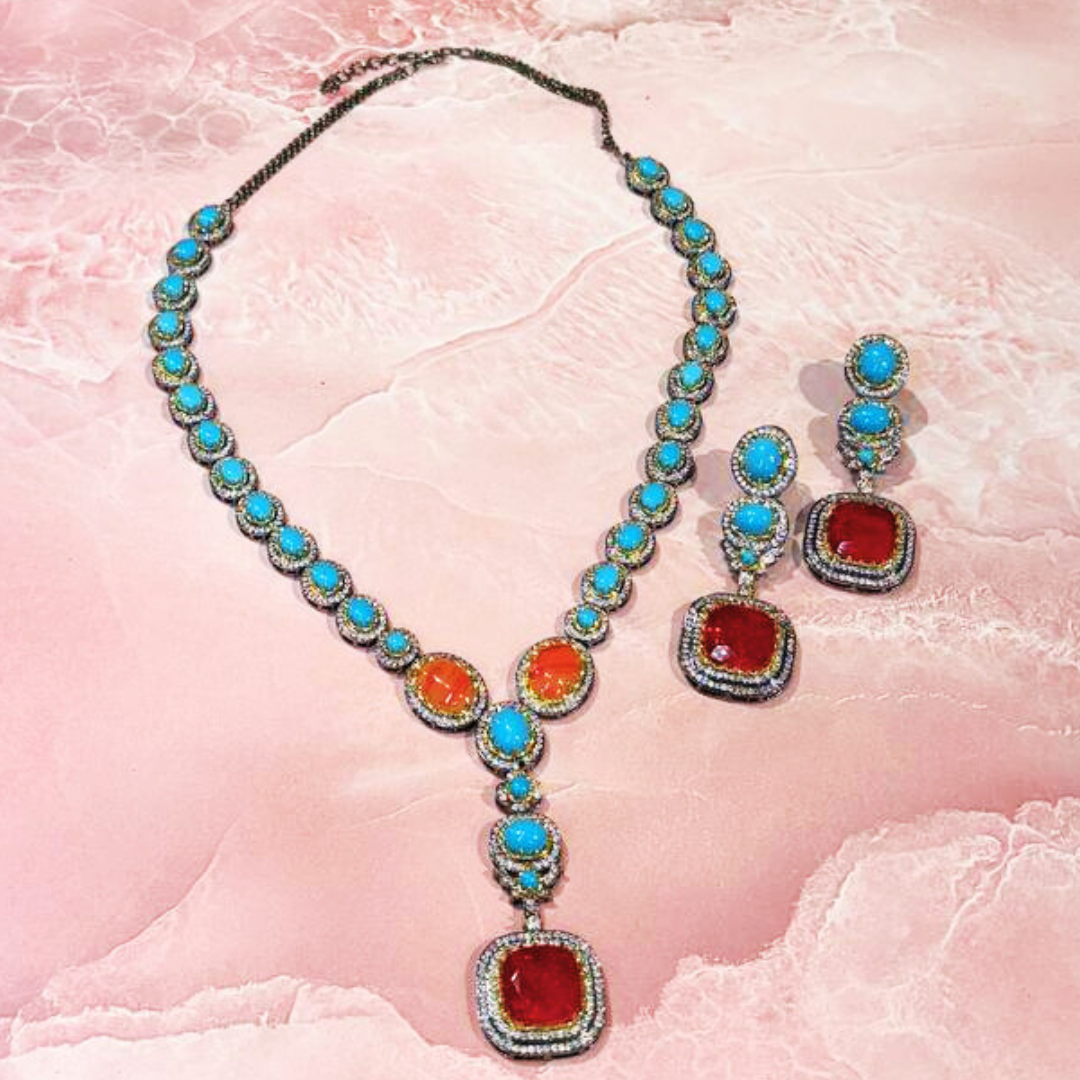 SHALIMAAR TURQUOISE NECKLACE