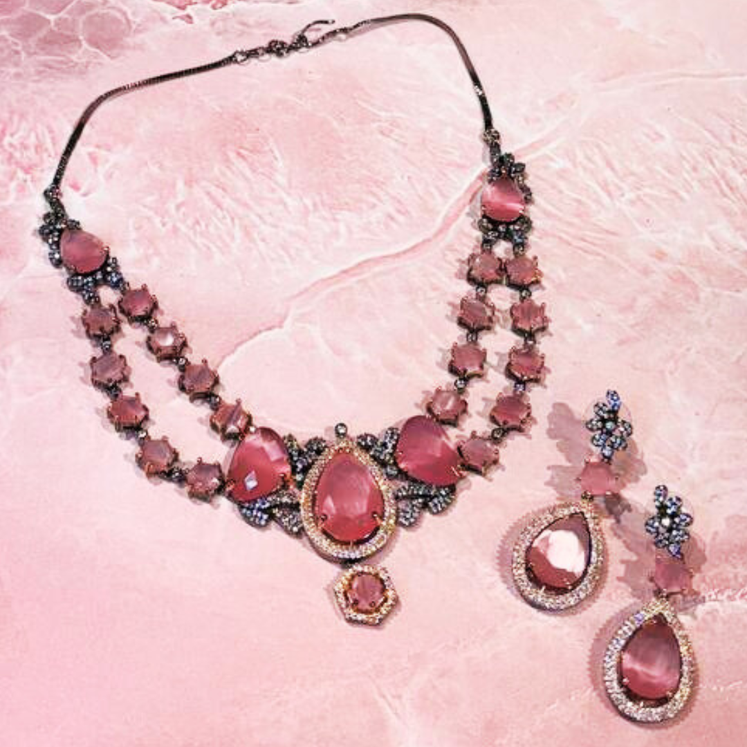 PARO PINK JEWELLERY SET