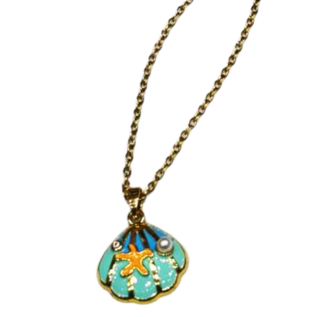Tq shell chain necklace