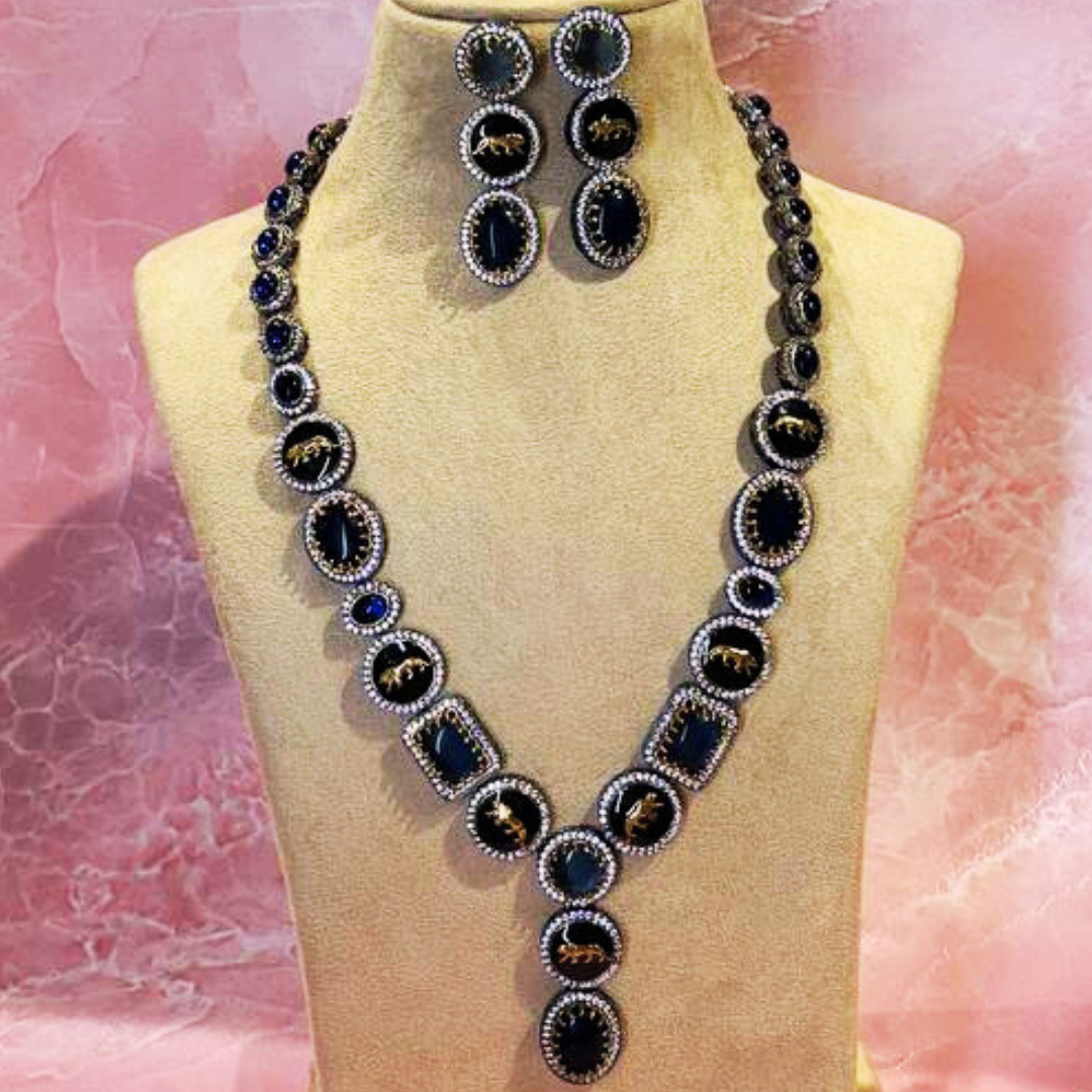 RAMBHA BLUE NECKLACE