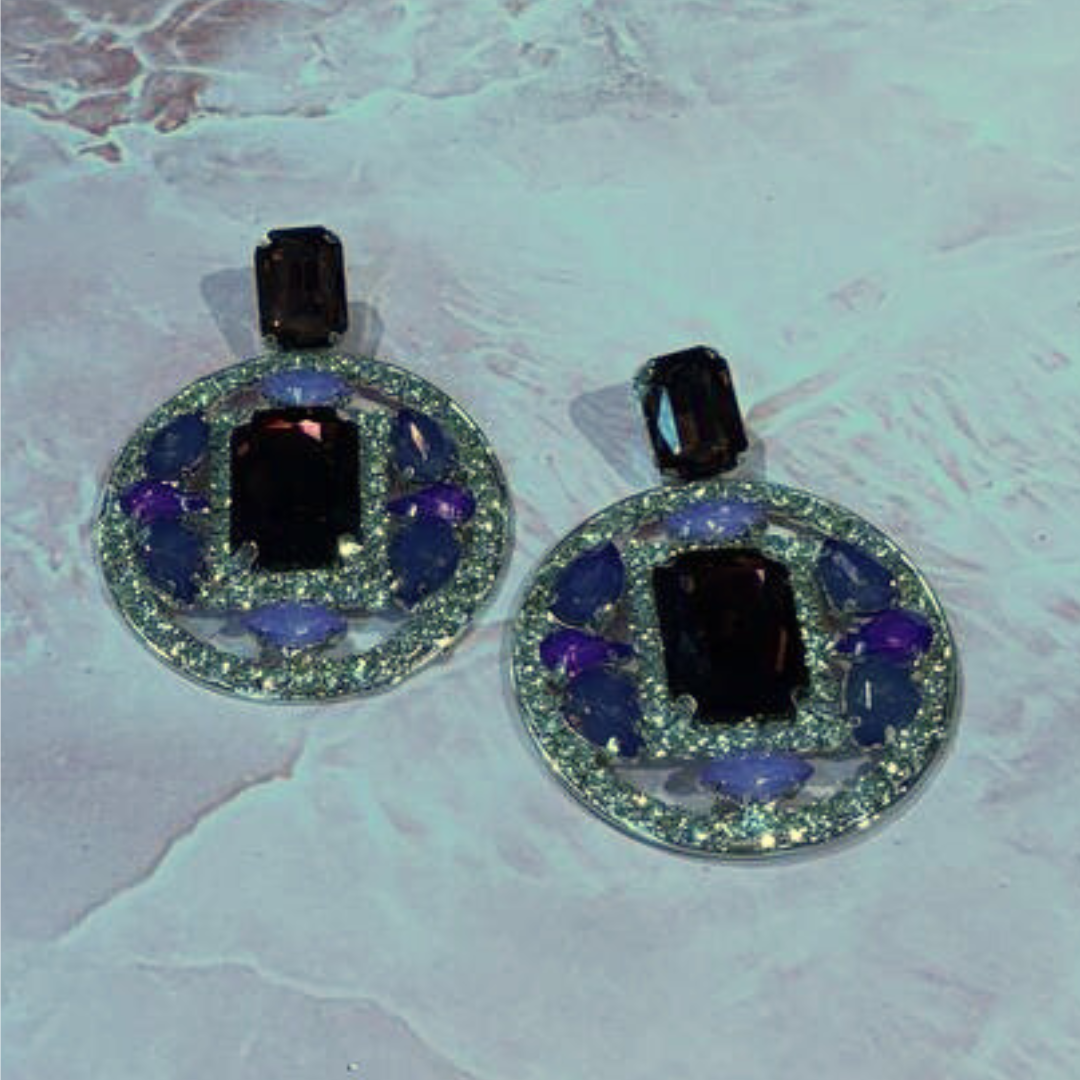 HAE PURPLE EARRING