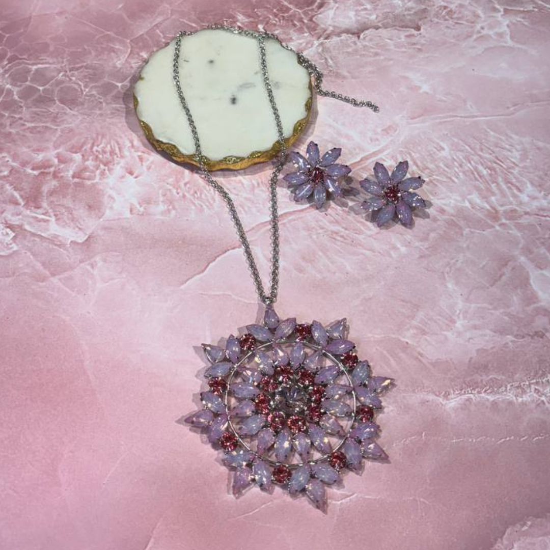 HEI-RAN PINK NECKLACE