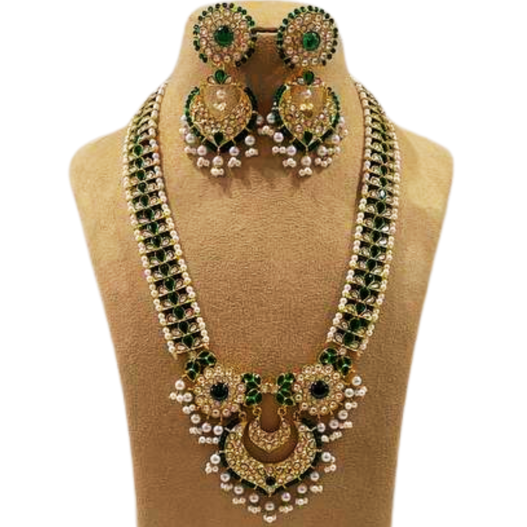 RAJRANI-EMERALD NECKLACE