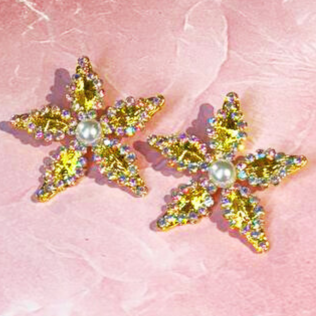 GOLDEN SITARA EARRINGS