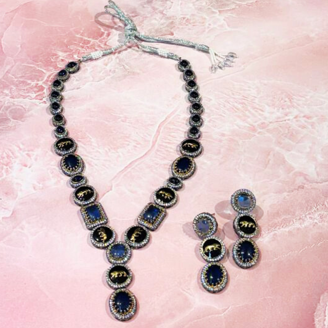 RAMBHA BLUE NECKLACE