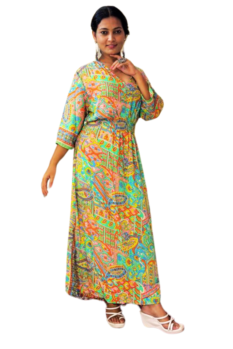 NAZAM PISTA MAXI DRESS