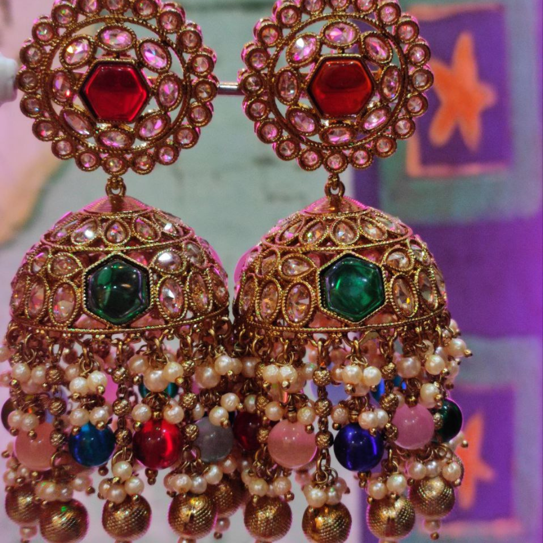 MULTY MUMTAJ JHUMKAS