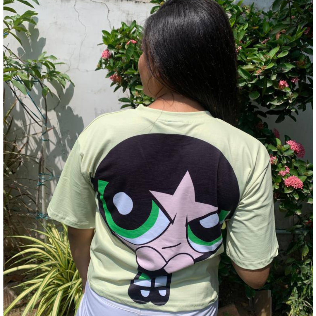 MARY T-SHIRT CROP TOP