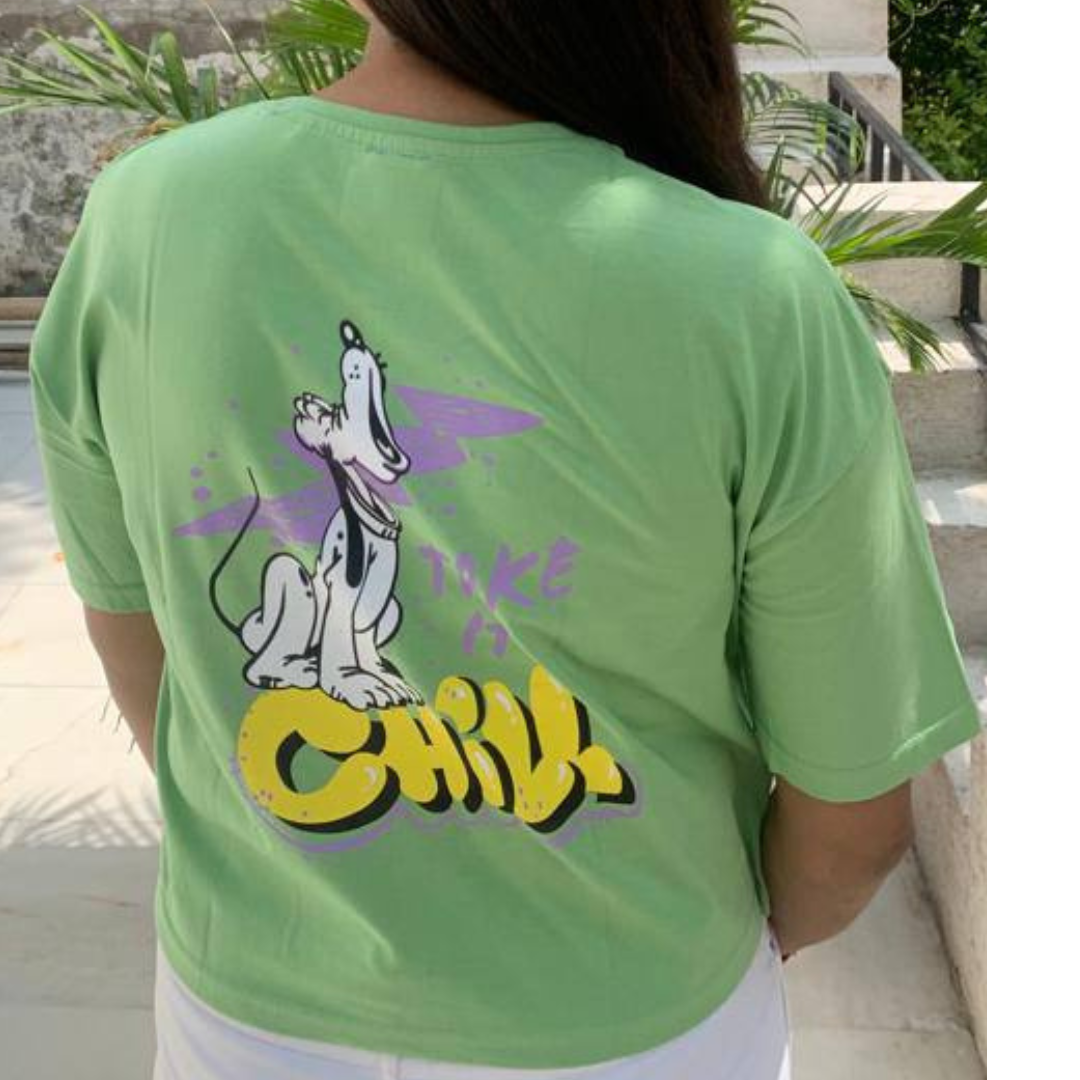 MARY PISTA(C) T-SHIRT CROP TOP