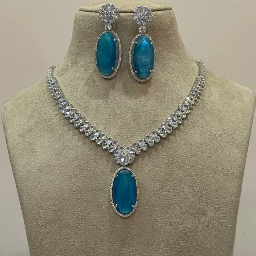 SHASHHA AQUA NECKLACE