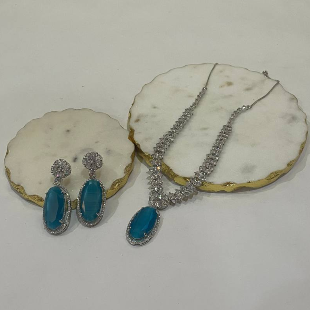 SHASHHA AQUA NECKLACE