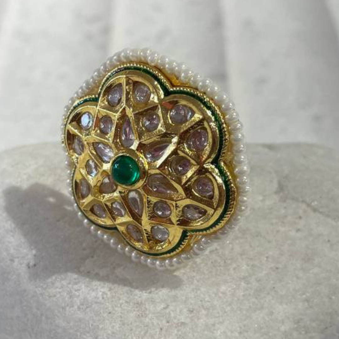 RAJWADA GREEN RING