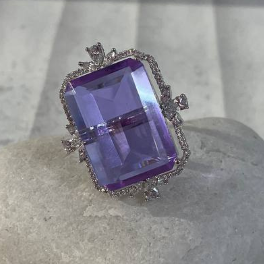 DYANA-ROYAL LAVENDER RING
