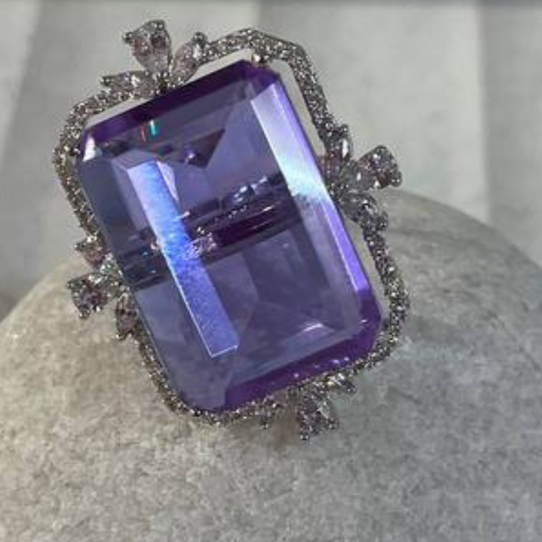 DYANA-ROYAL LAVENDER RING