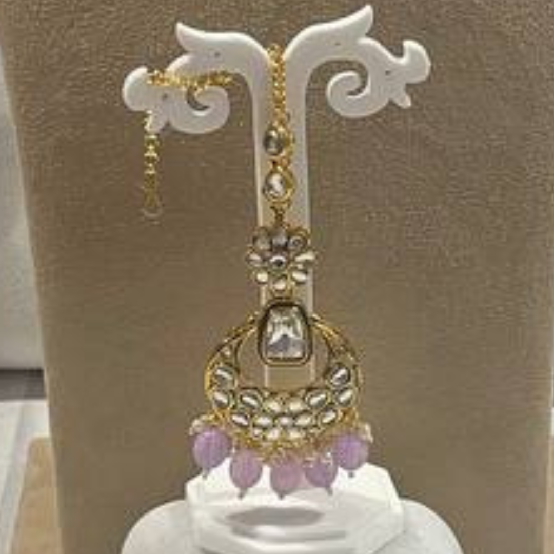 KUSHALA LAVENDER NECKLACE