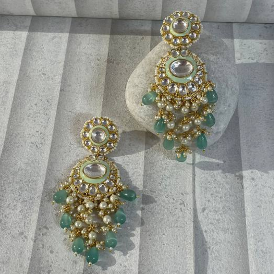 PISTA RAJ-SHAHI EARRINGS