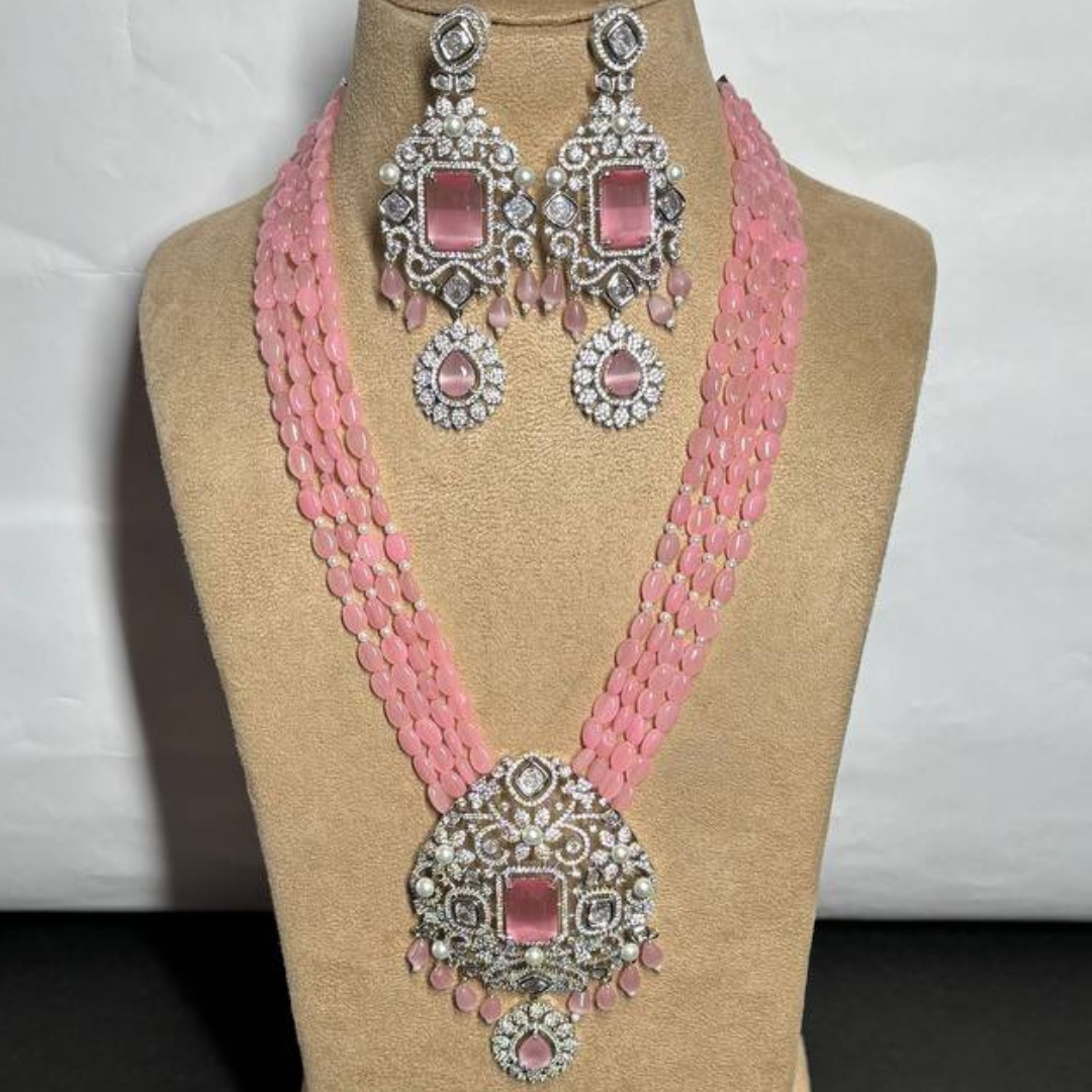 GANGEASH PINK (R) NECKLACE