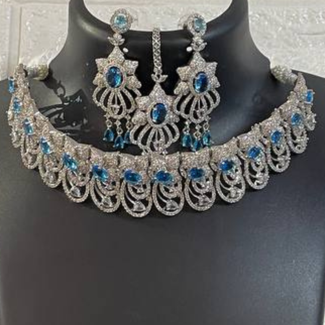 RICHAL AQUA JEWELLERY SET