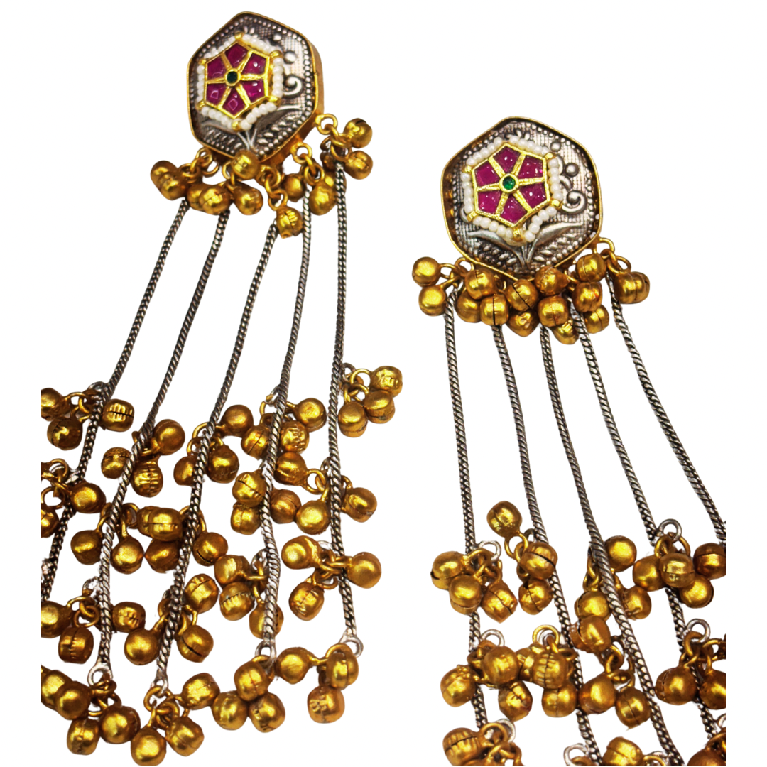 R noori Kashmiri earrings