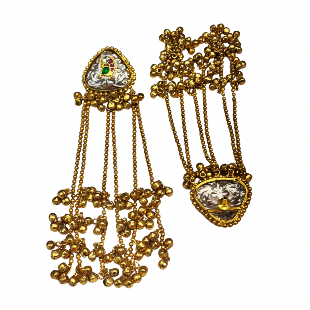 RA jhanjhariya Kashmiri jhumka