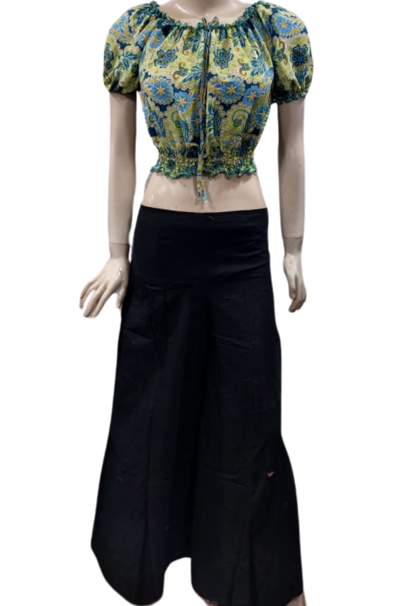 SOHI MINT-BLACK DRESS